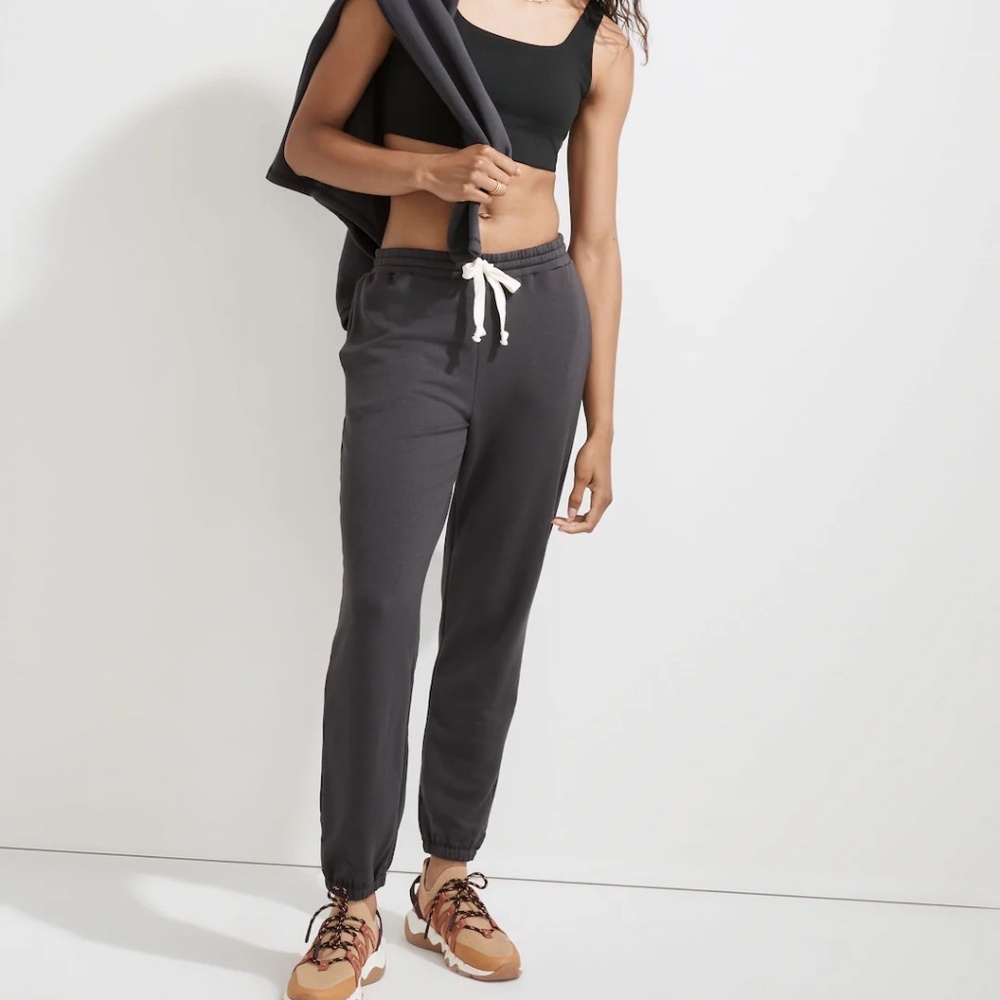 Madewell MWL Superbrushed Easygoing Sweatpants NEW